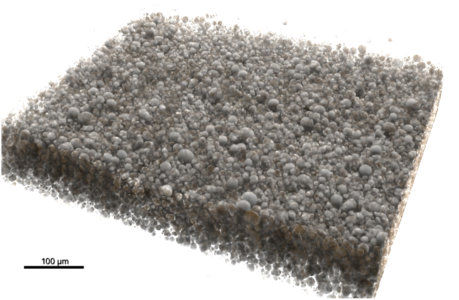 NMC Cathode - 3D Rendering
Sample courtesy of Dr. Ming Tang, Rice University - Imaged on EclipseXRM